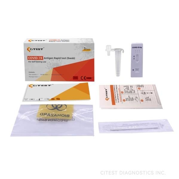 99.6% Specificity COVID 19 Antigen Rapid Test Kit CE1434 OTC Covid 19 Self Test Kit